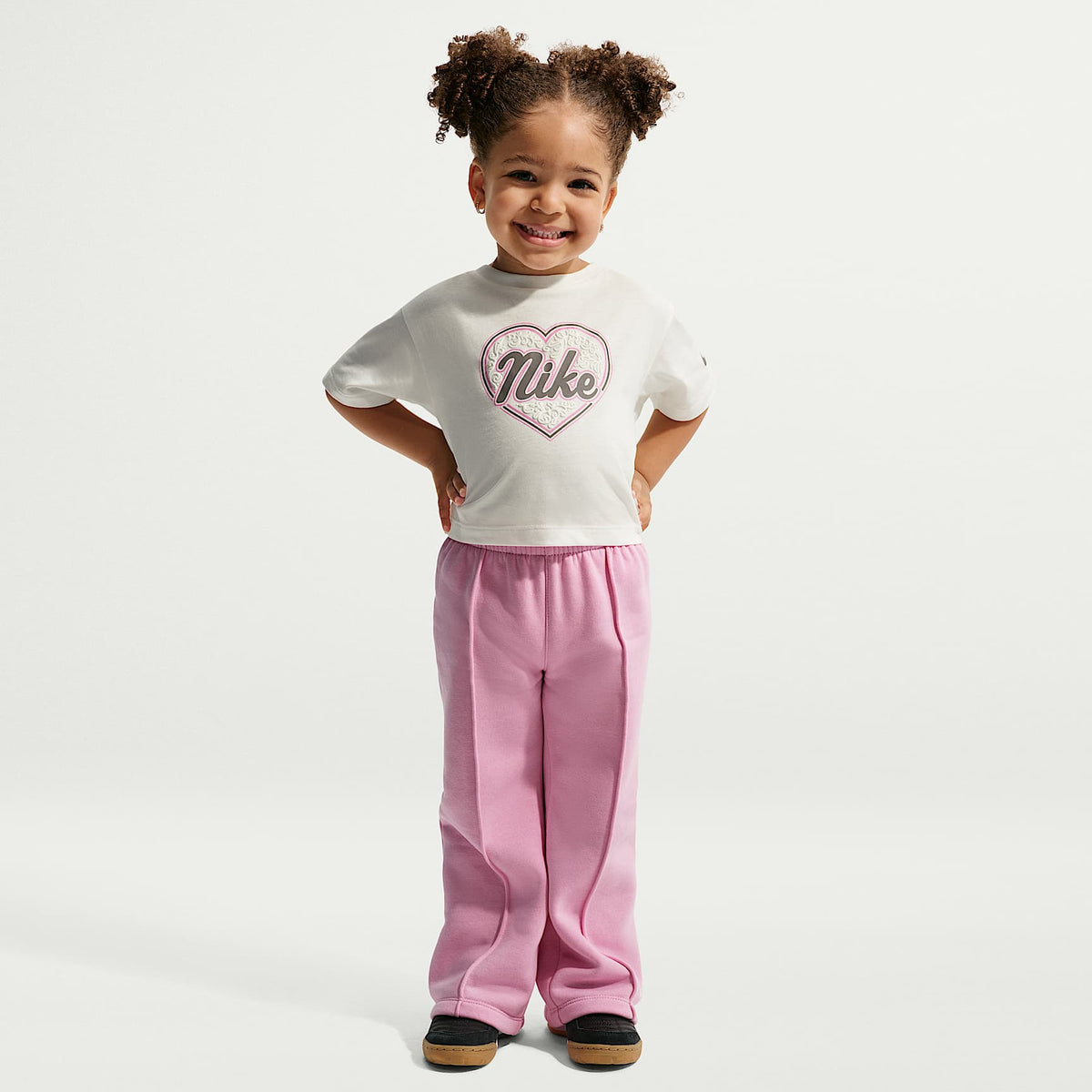 Playera de corte cuadrado Juxta-Girl infantil Nike – Vela – vista 4