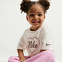 Playera de corte cuadrado Juxta-Girl infantil Nike – Vela – vista 3