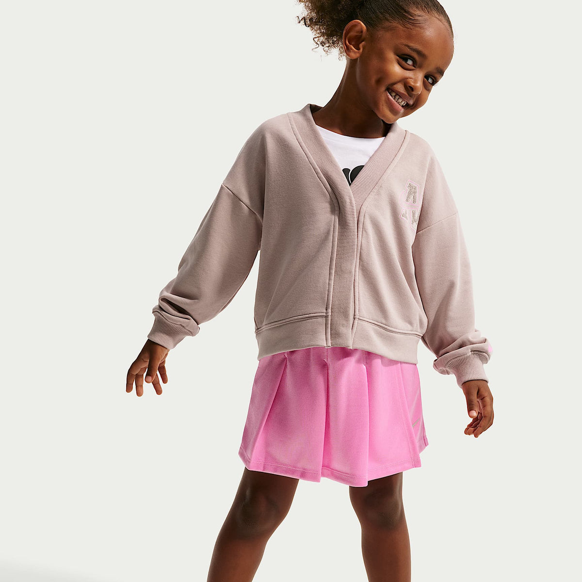 Conjunto de 2 piezas con skort Juxta-Girl Nike – Rosa amanecer – vista 6