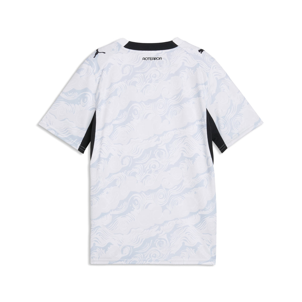 Jersey de futbol visitante de Nueva Zelanda juvenil – PUMA White-Silver Mist – vista 6