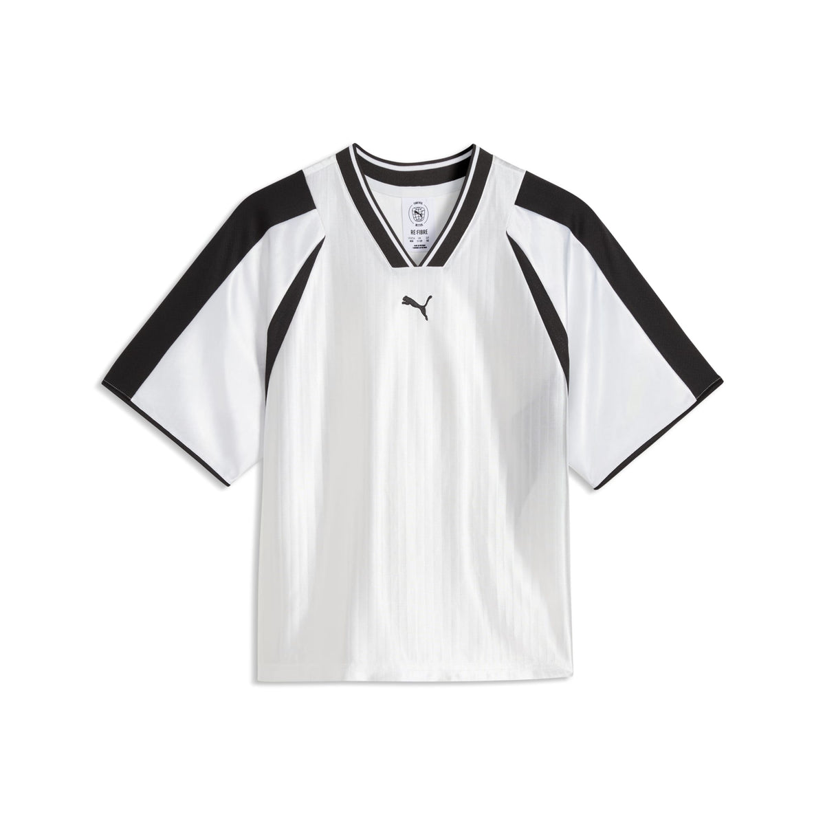Jersey de futbol holgado juvenil T7 – PUMA WHITE – vista 4