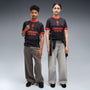 Jersey de futbol juvenil AC Milan tercera equipación – Flat Dark Gray-Glowing Red – vista 3