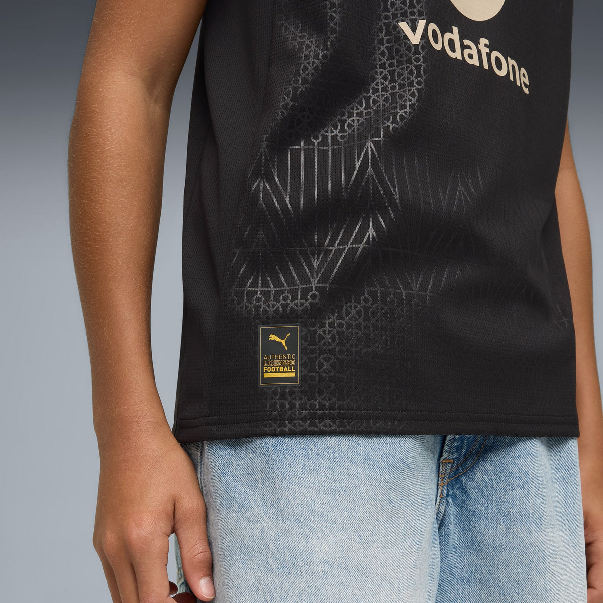 Jersey de futbol juvenil Borussia Dortmund Edición Especial – PUMA Black-Alabaster – vista 2