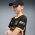 Jersey de futbol juvenil Manchester City visitante – PUMA Black-Flaxen – vista 2