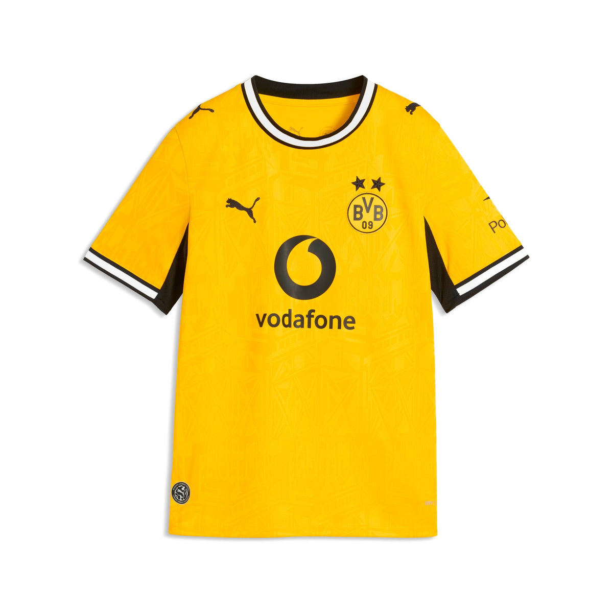 Jersey de futbol juvenil del Borussia Dortmund local – Faster Yellow-PUMA Black – vista 5