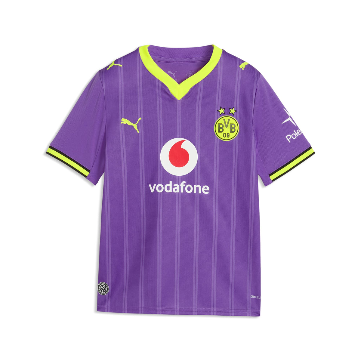 Jersey de futbol tercera equipación juvenil Borussia Dortmund – Purple Glimmer-Yellow Alert – vista 5