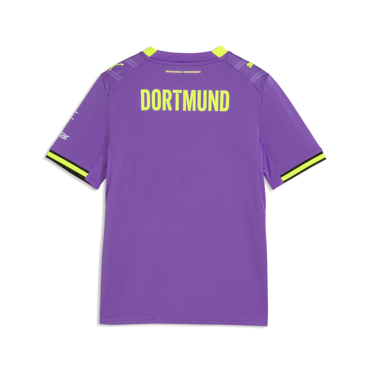 Jersey de futbol tercera equipación juvenil Borussia Dortmund – Purple Glimmer-Yellow Alert – vista 6