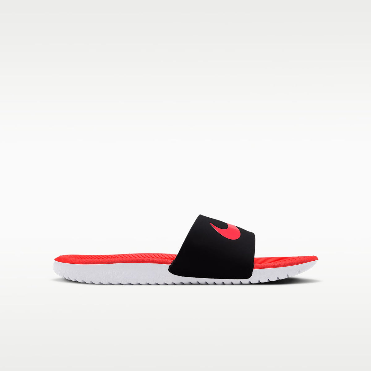 Nike Kawa – Negro/Blanco/Carmesí brillante – vista 4