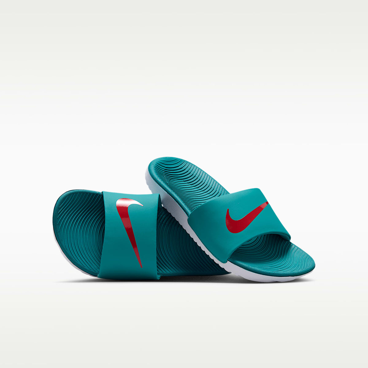 Nike Kawa – Energía/Abeto brillante/Blanco/Rosa tropical – vista 1