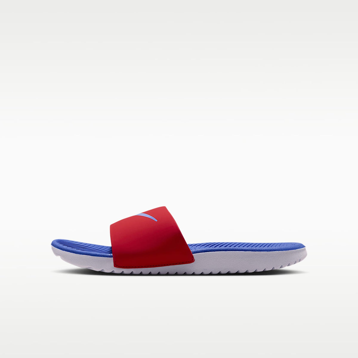 Nike Kawa – Rojo universitario/Azul carrera/Blanco/Azul fútbol – vista 2