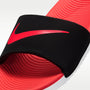 Nike Kawa – Negro/Blanco/Carmesí brillante – vista 6