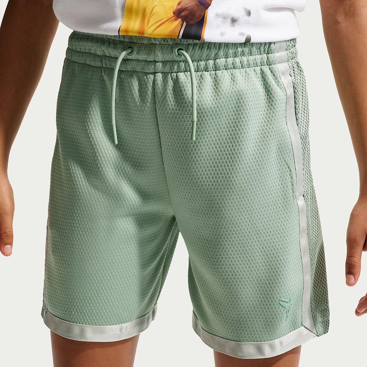 Shorts Dri-FIT Mamba para niños de talla grande Kobe – Vapor/Vapor – vista 3