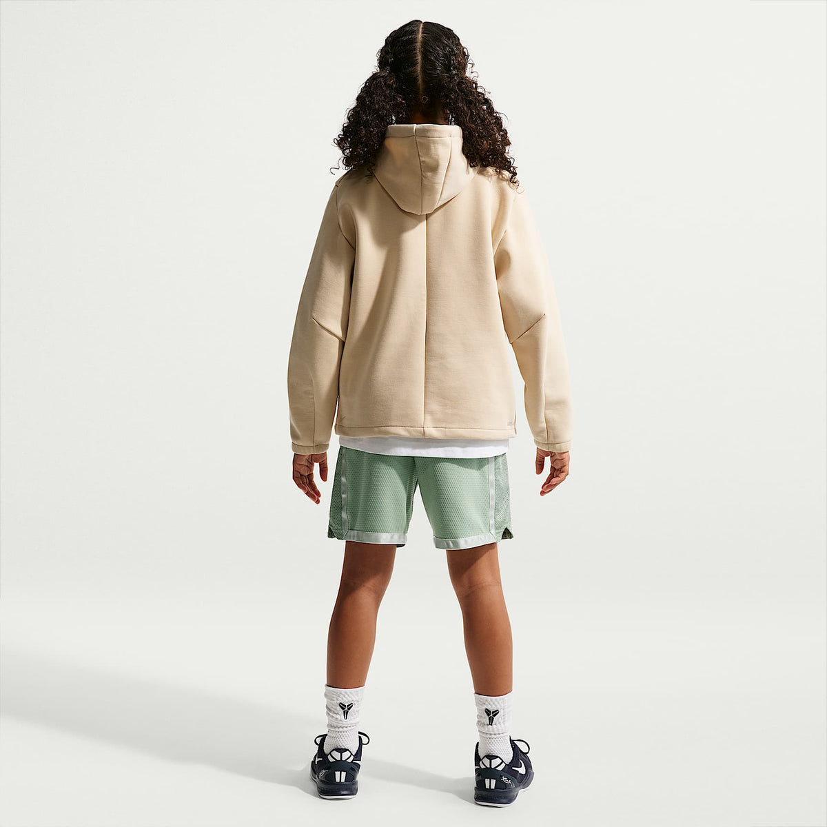 Shorts Dri-FIT Mamba para niños de talla grande Kobe – Vapor/Vapor – vista 7