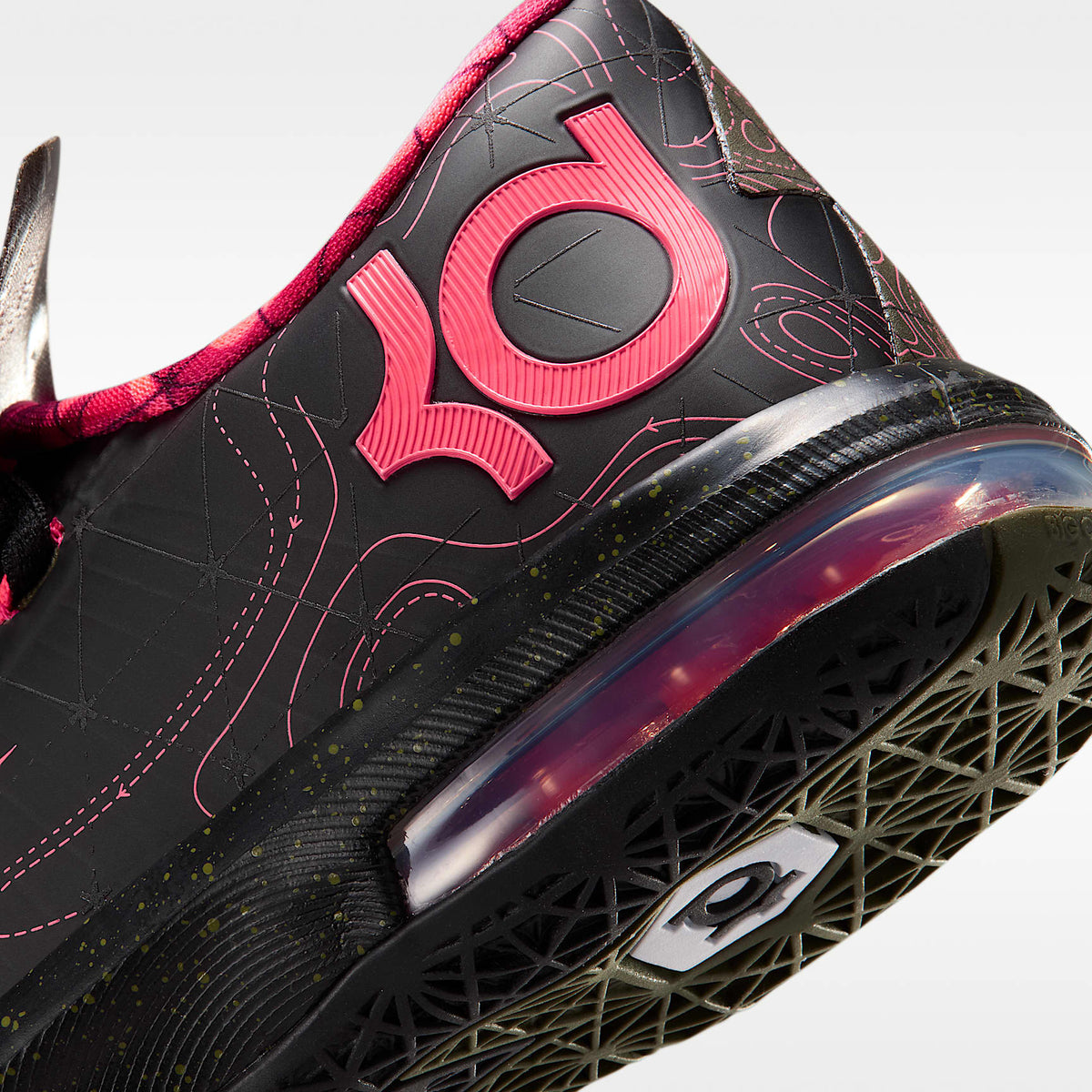 KD 6 "Meteorology" – Negro/Oliva medio/Rojo noble/Rojo atómico – vista 8