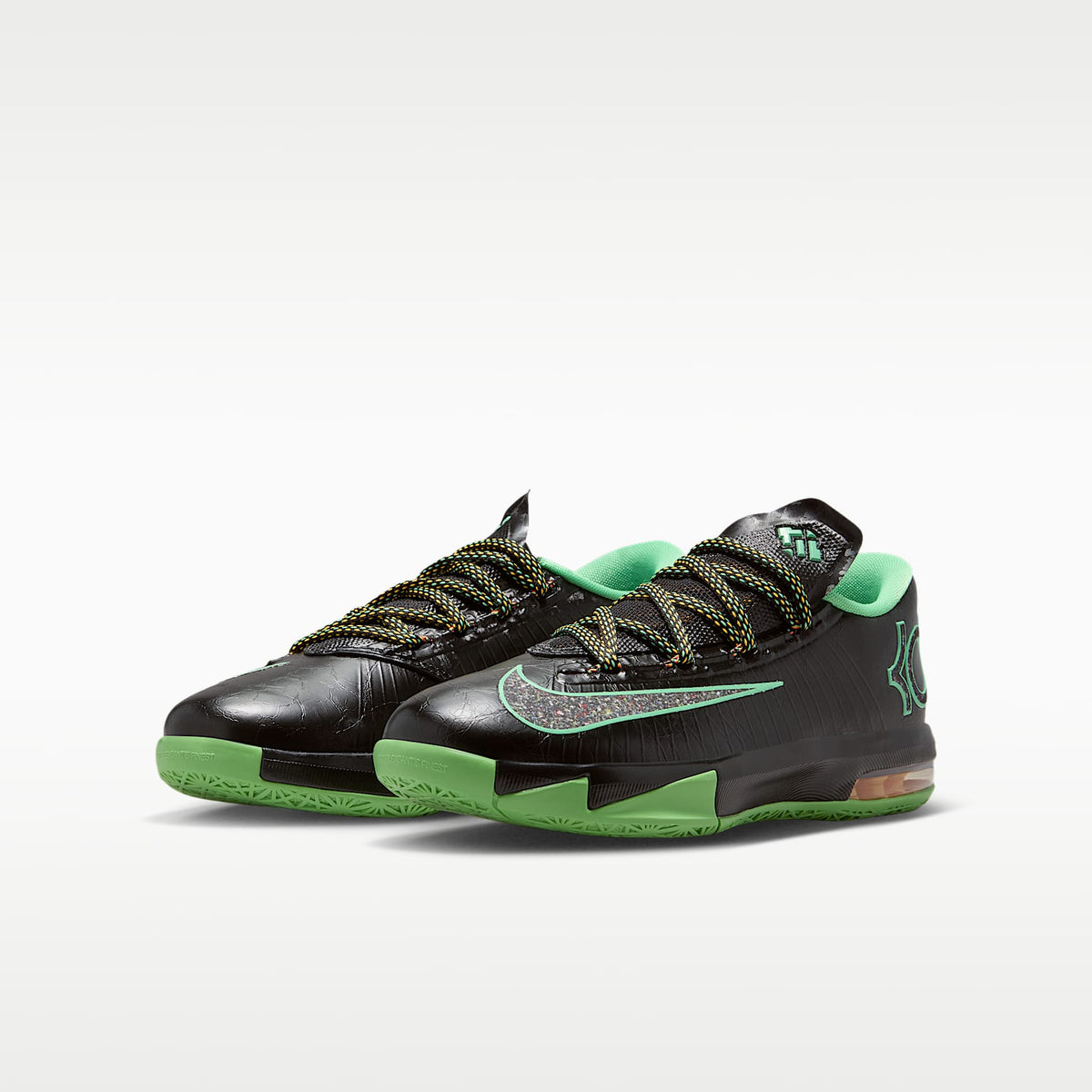 KD 6 – Negro/Verde lúcido claro/Multicolor – vista 5