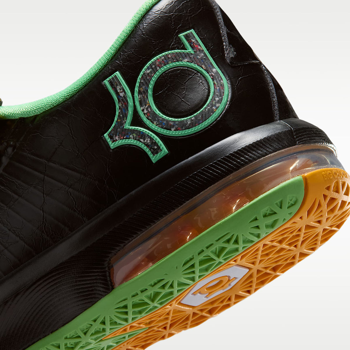KD 6 – Negro/Verde lúcido claro/Multicolor – vista 8