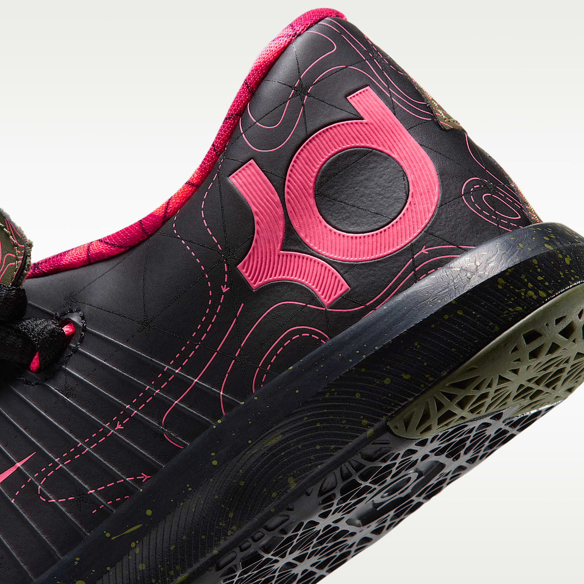 KD 6 "Meteorology" – Negro/Oliva medio/Rojo noble/Rojo atómico – vista 8