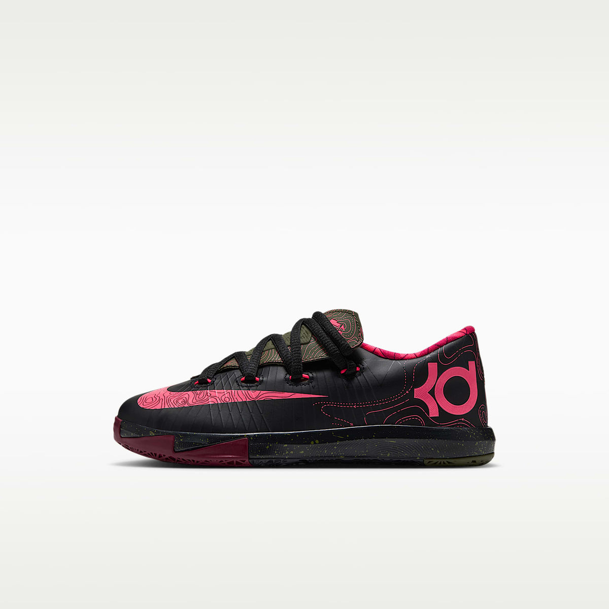 KD 6 "Meteorology" – Negro/Oliva medio/Rojo noble/Rojo atómico – vista 1