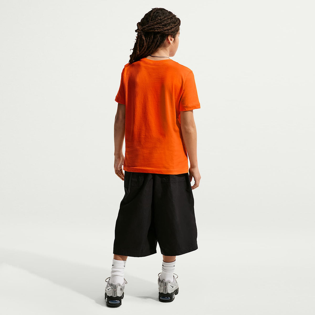 Playera de fútbol Nike para niños talla grande Netherlands – Naranja seguridad – vista 5