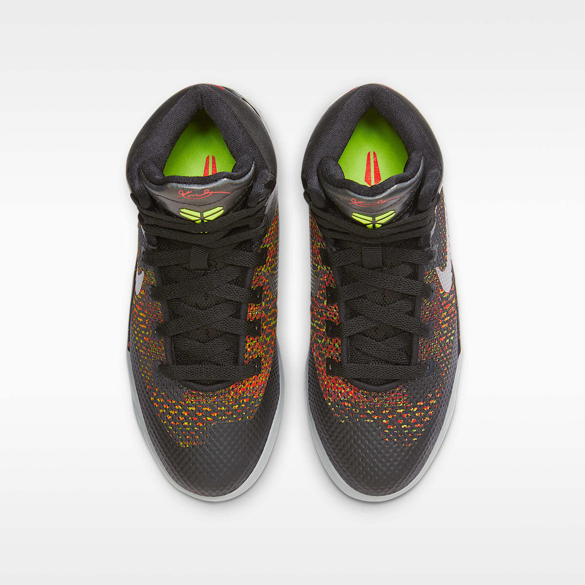 Kobe IX Elite – Negro/Carmesí brillante/Volt/Plata metalizado – vista 4
