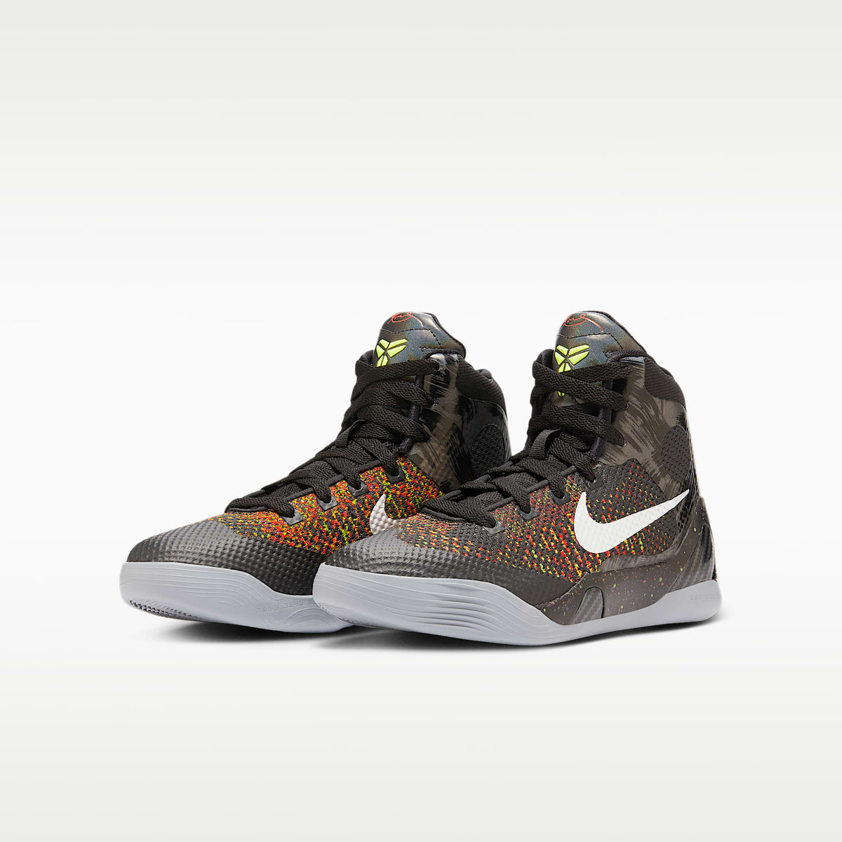 Kobe IX Elite – Negro/Carmesí brillante/Volt/Plata metalizado – vista 5