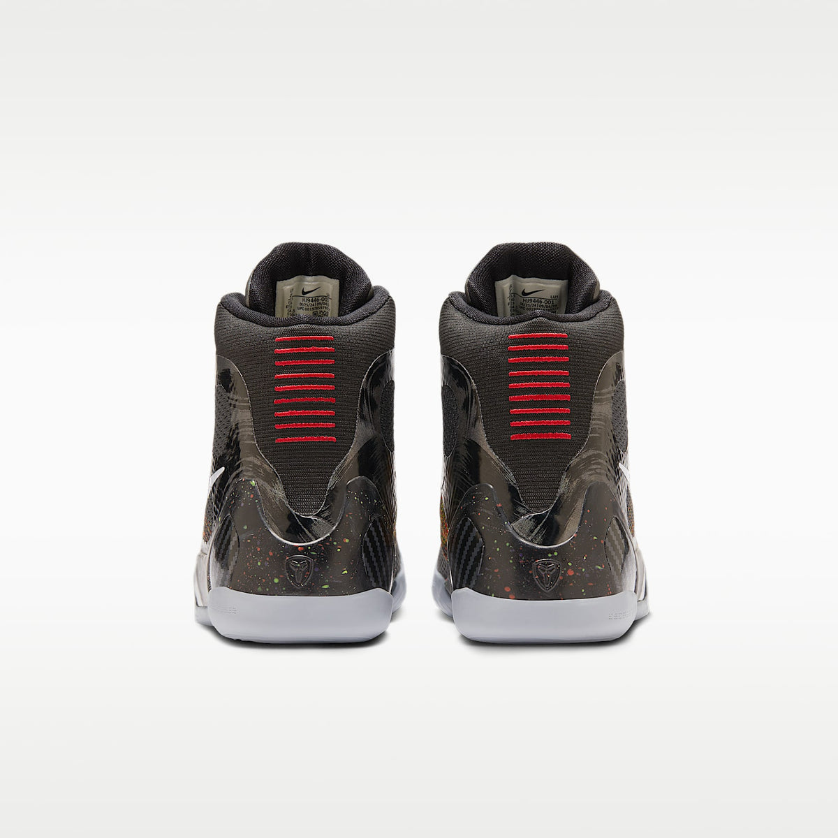 Kobe IX Elite – Negro/Carmesí brillante/Volt/Plata metalizado – vista 6