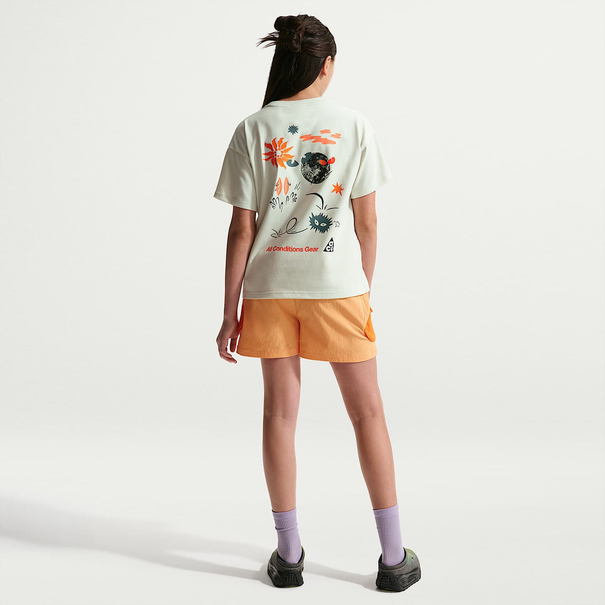 Playera Max90 para niños talla grande Nike ACG – Mar de cristal – vista 5
