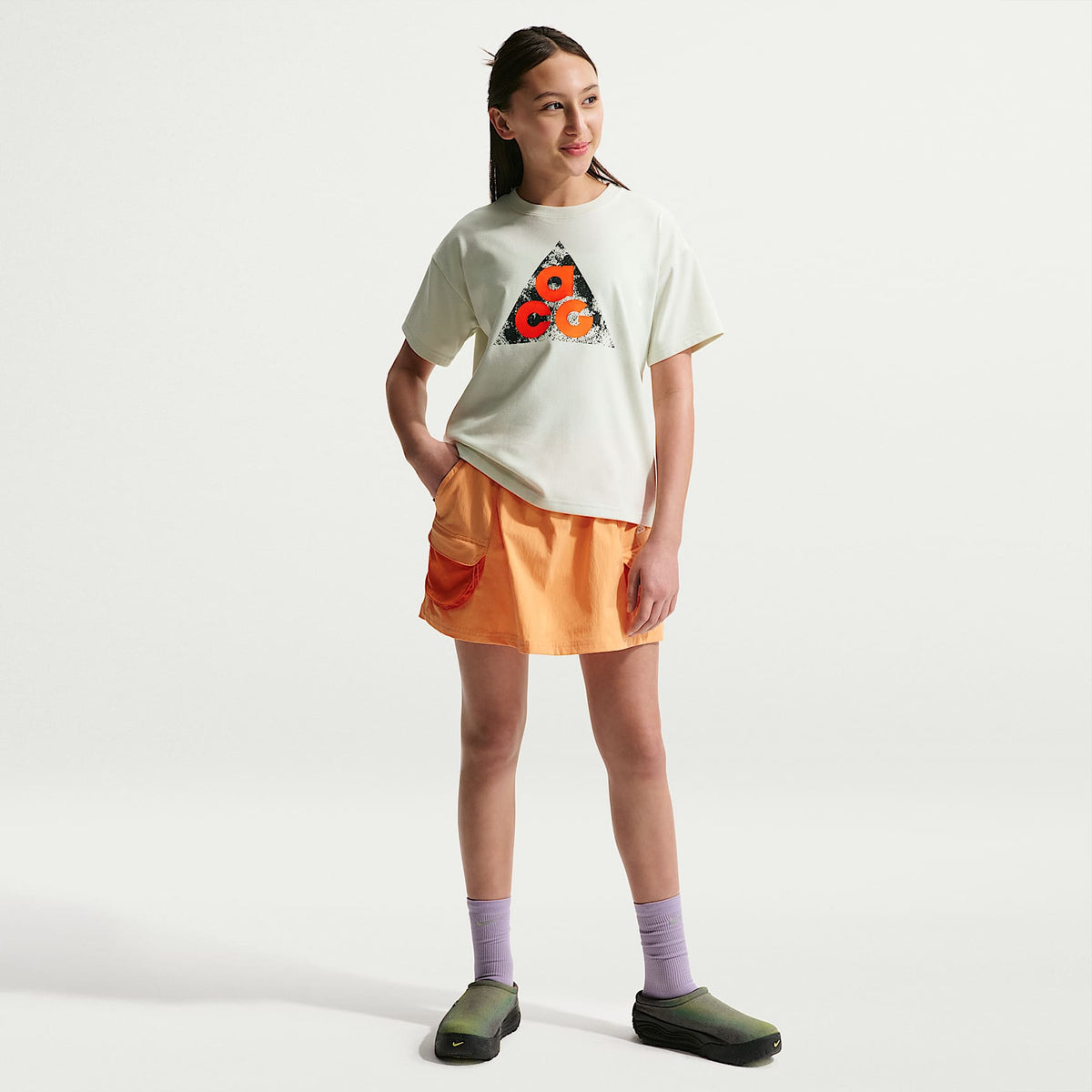 Playera Max90 para niños talla grande Nike ACG – Mar de cristal – vista 4