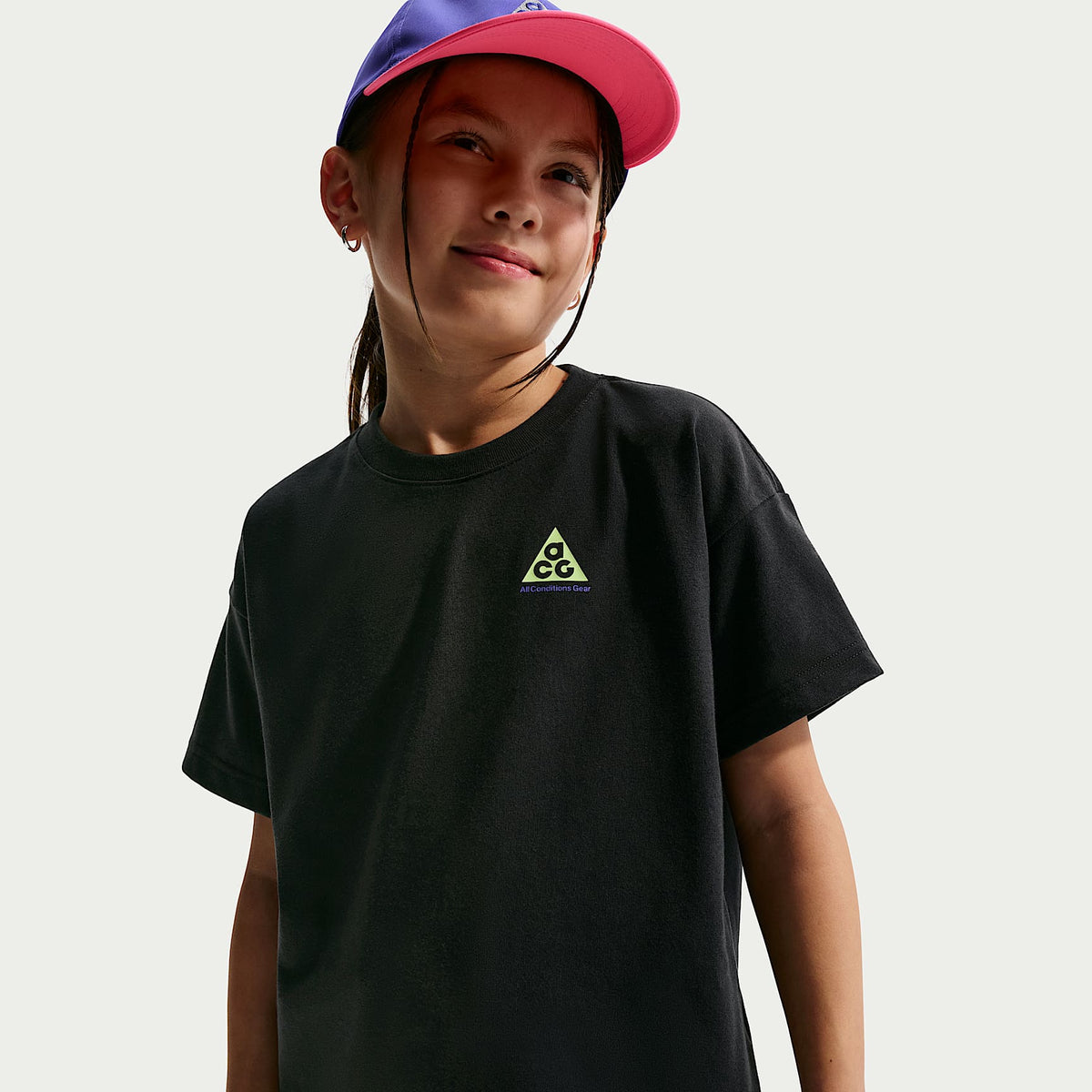 Playera Dri-FIT Max90 para niños Nike ACG – Negro – vista 1