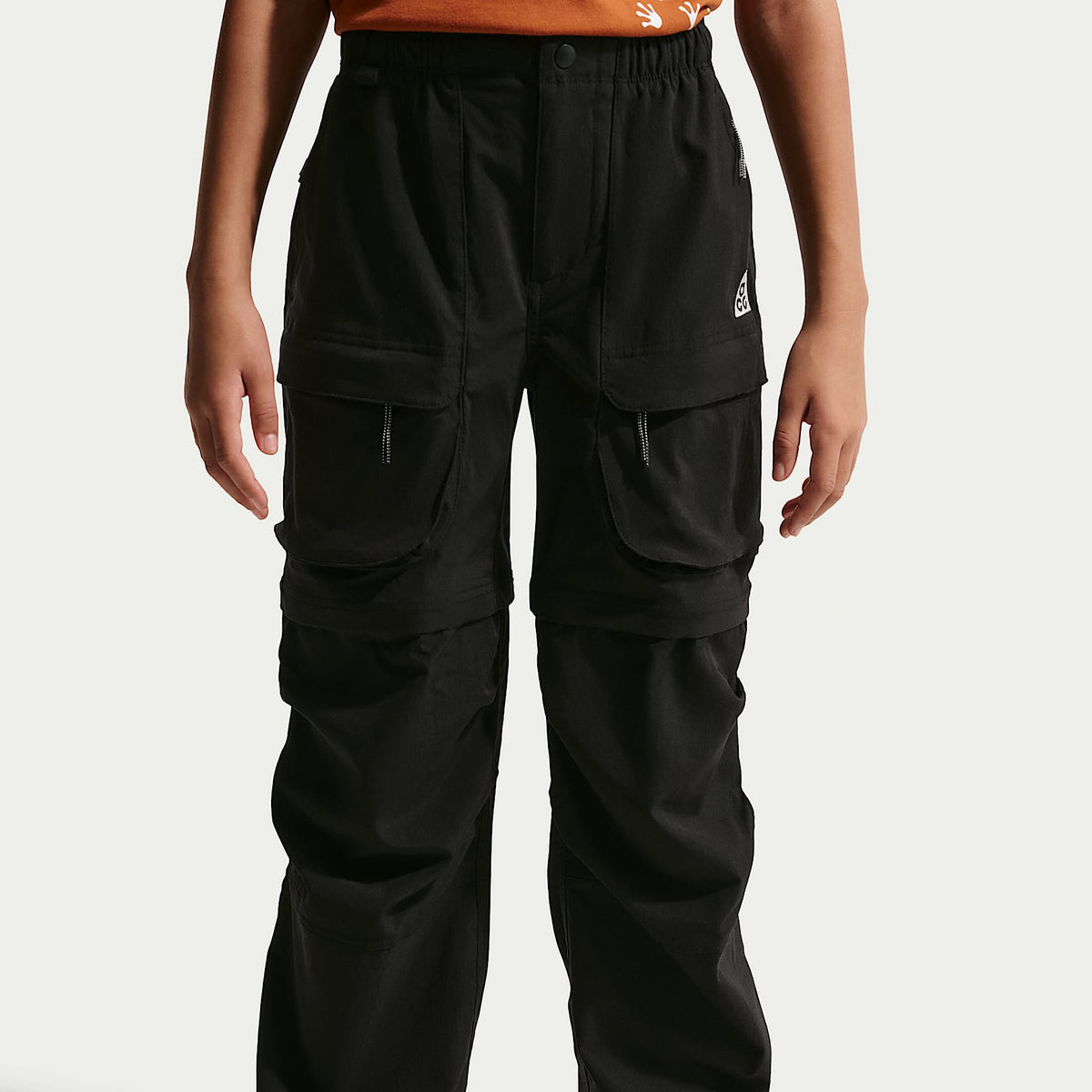 Pants para niños talla grande Nike ACG "Smith Summit" – Negro/Negro/Blanco cumbre – vista 3