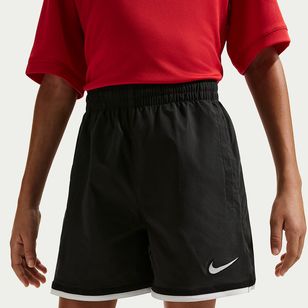 Shorts de fútbol Dri-FIT Nike Energy para niños talla grande – Sombrío apagado/Sombrío apagado/Blanco cumbre/Blanco cumbre – vista 2