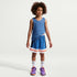 Shorts de básquetbol Nike Dri-FIT para niños talla grande – Estrella azul/Azul marino medianoche/Blanco – vista 1
