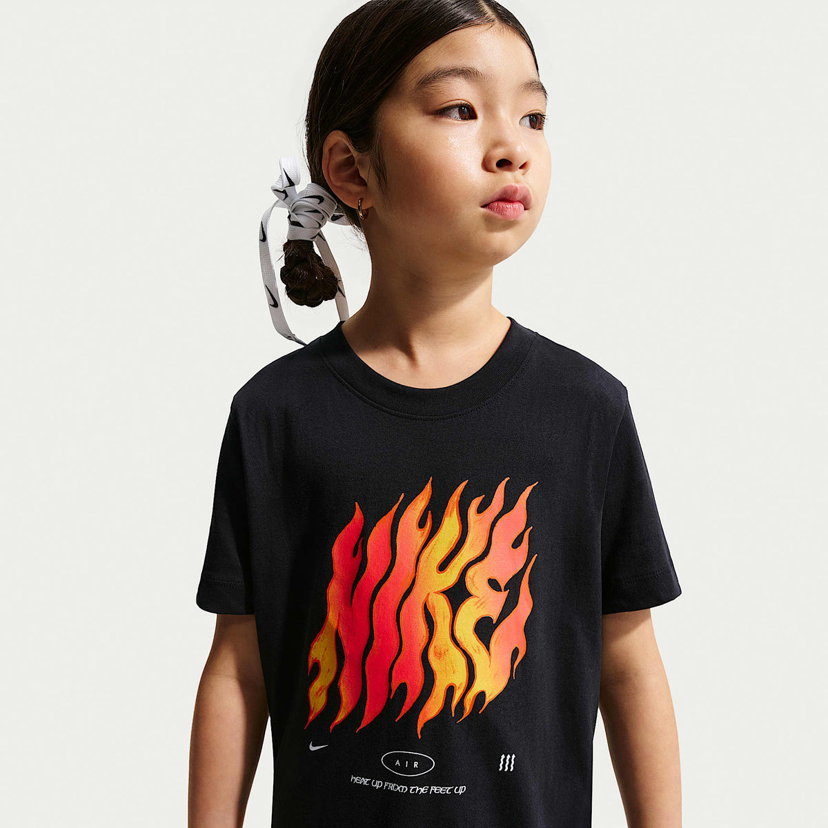 Playera Dri-FIT para niños talla grande Nike Legend – Negro – vista 1