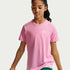 Playera Dri-FIT para niños talla grande Nike Legend – Rosa amanecer – vista 3