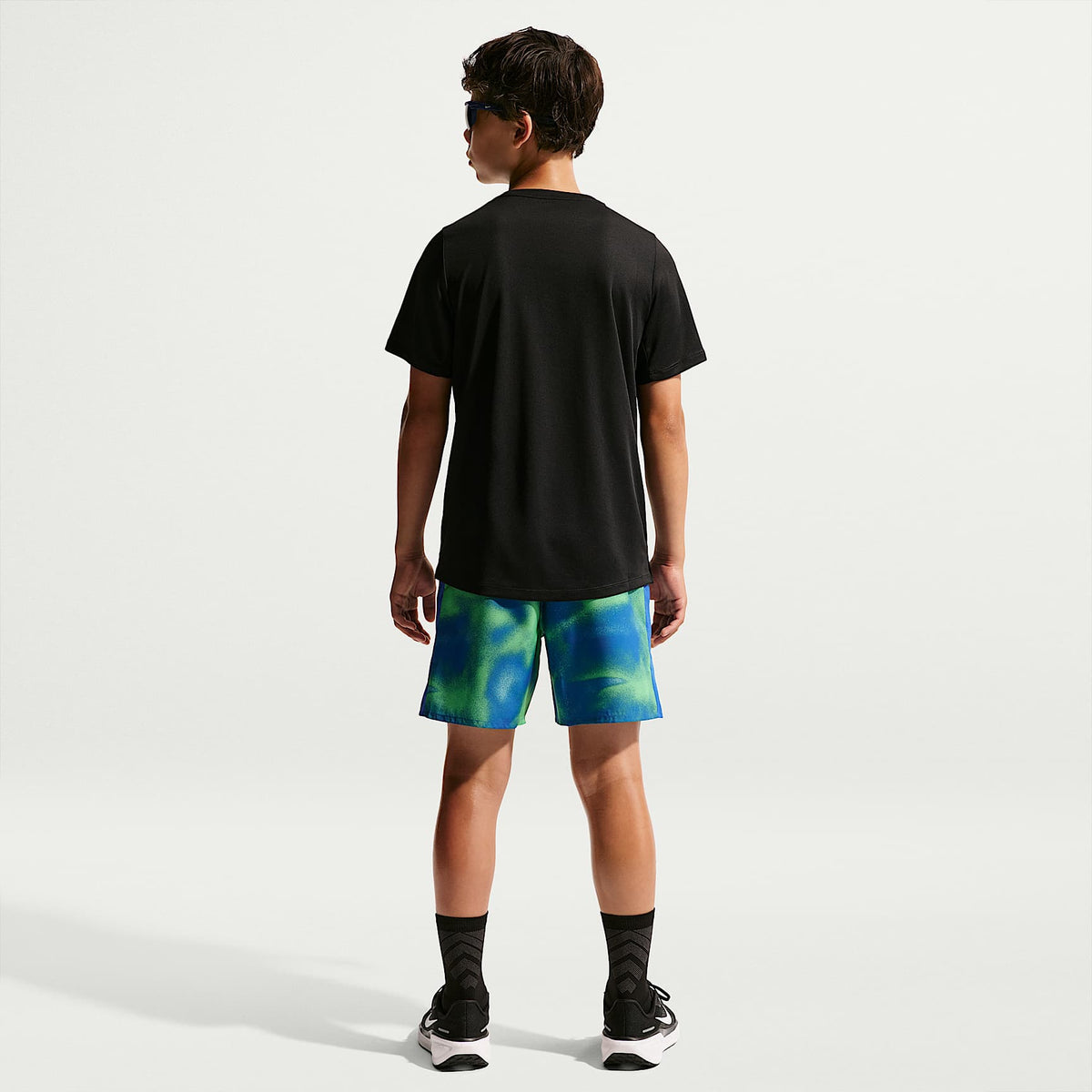 Shorts Dri-FIT para niños talla grande Nike Miler – Royal juego/Royal juego – vista 5