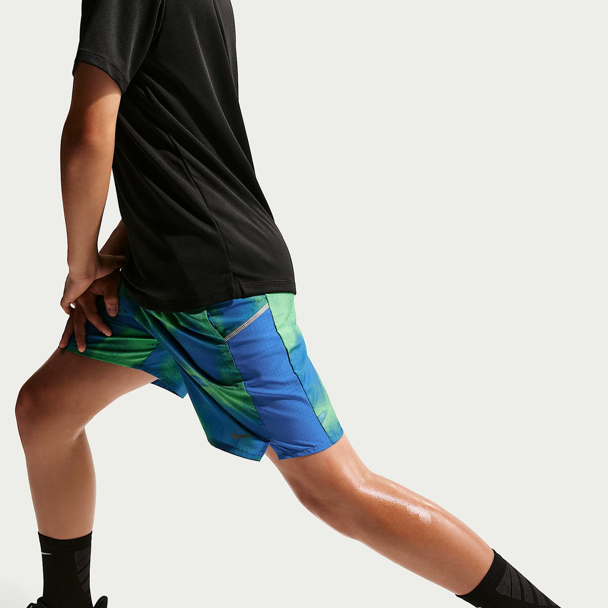 Shorts Dri-FIT para niños talla grande Nike Miler – Royal juego/Royal juego – vista 4