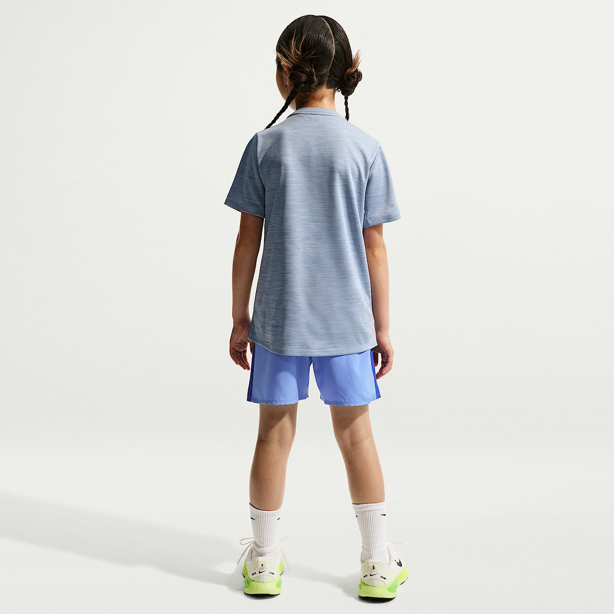 Shorts de entrenamiento Dri-FIT para niños talla grande Nike Miler – Royal pulso/Lapislázuli – vista 5