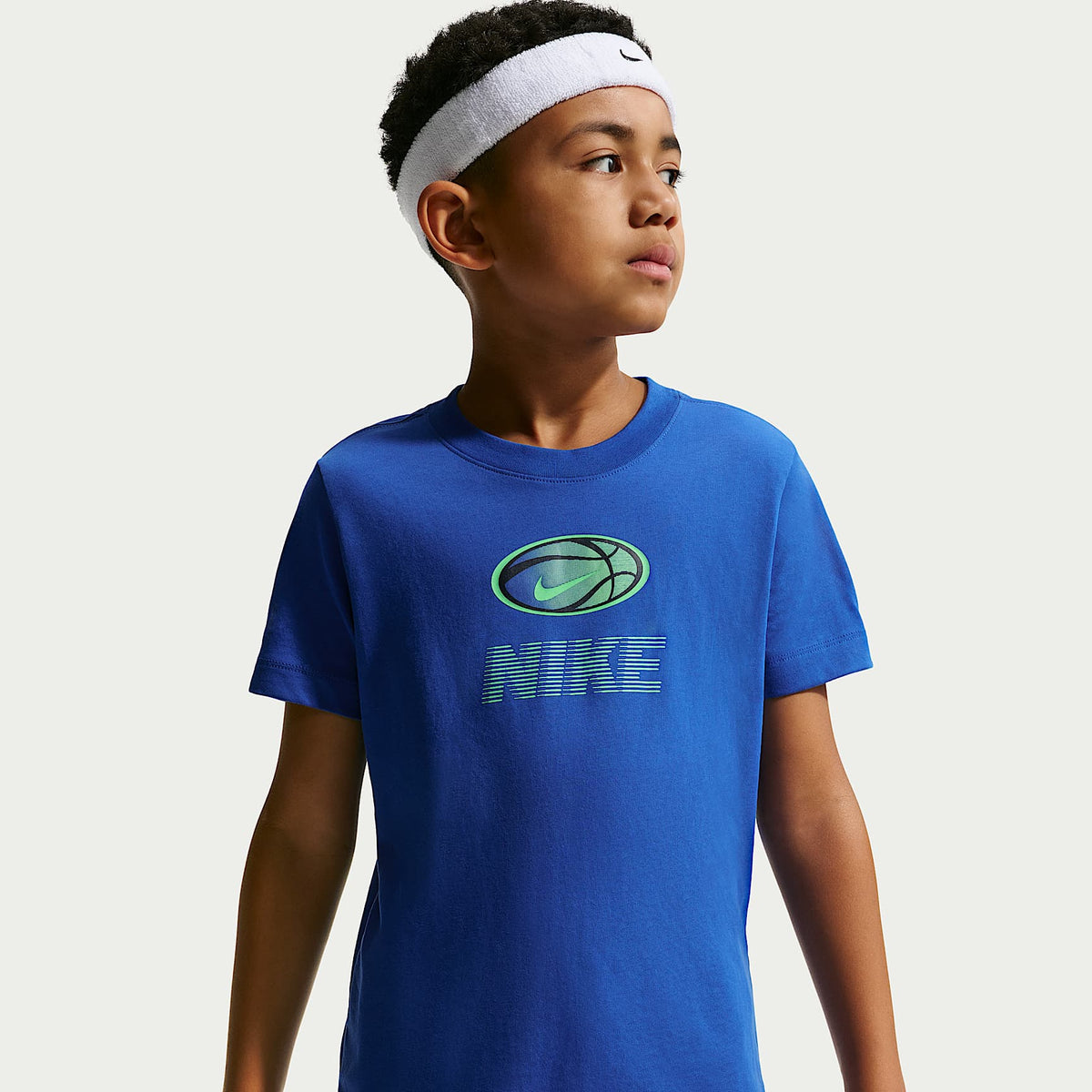 Playera Dri-FIT para niños de talla grande Nike – Royal juego – vista 1