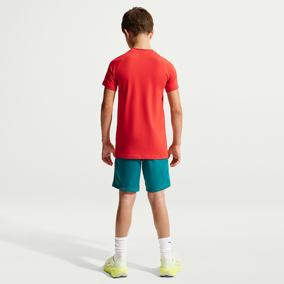 Shorts Dri-FIT para niños talla grande Nike Trophy23 – Abeto brillante/Abeto brillante/Blanco – vista 5