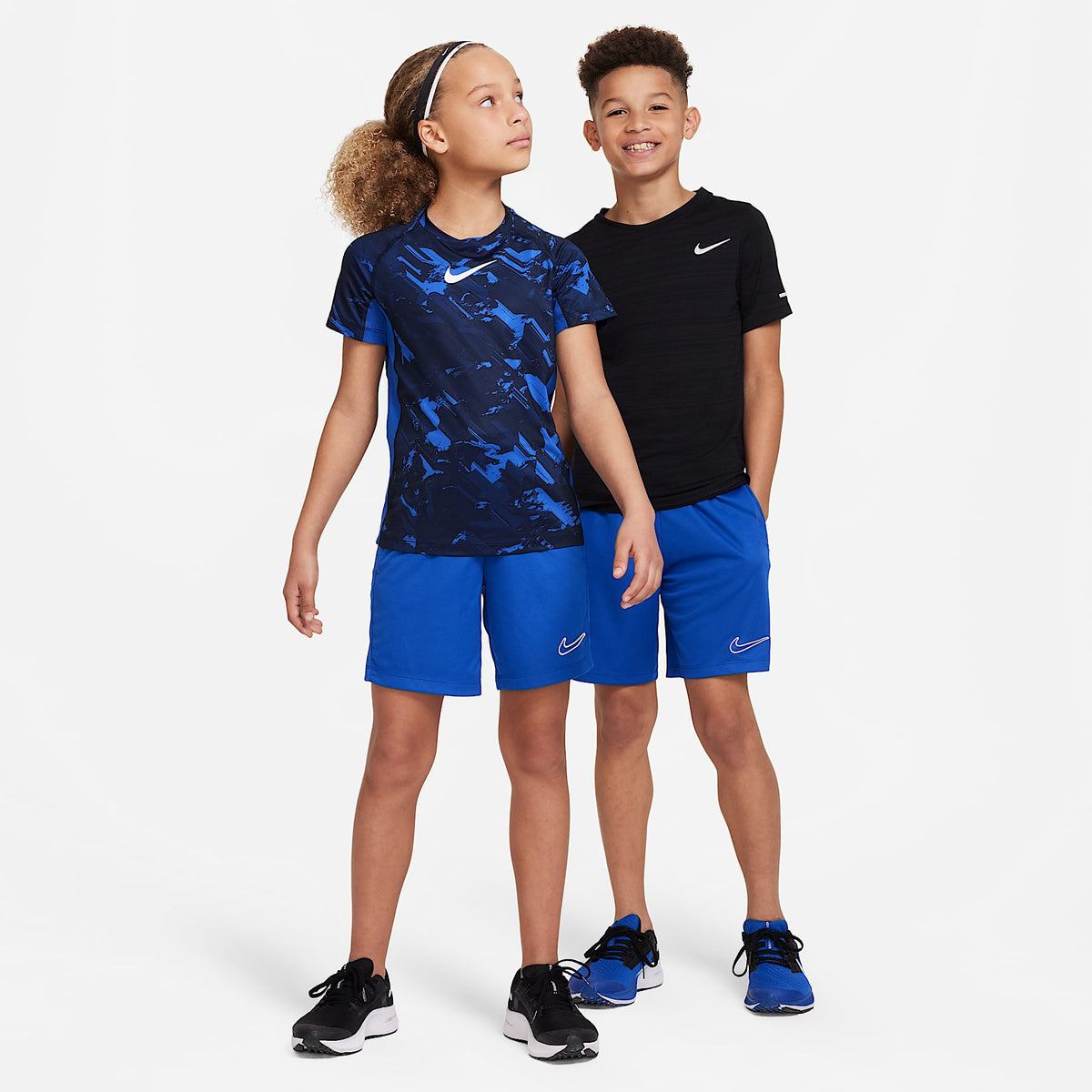 Shorts Dri-FIT para niños talla grande Nike Trophy23 – Royal juego/Royal juego/Blanco – vista 8