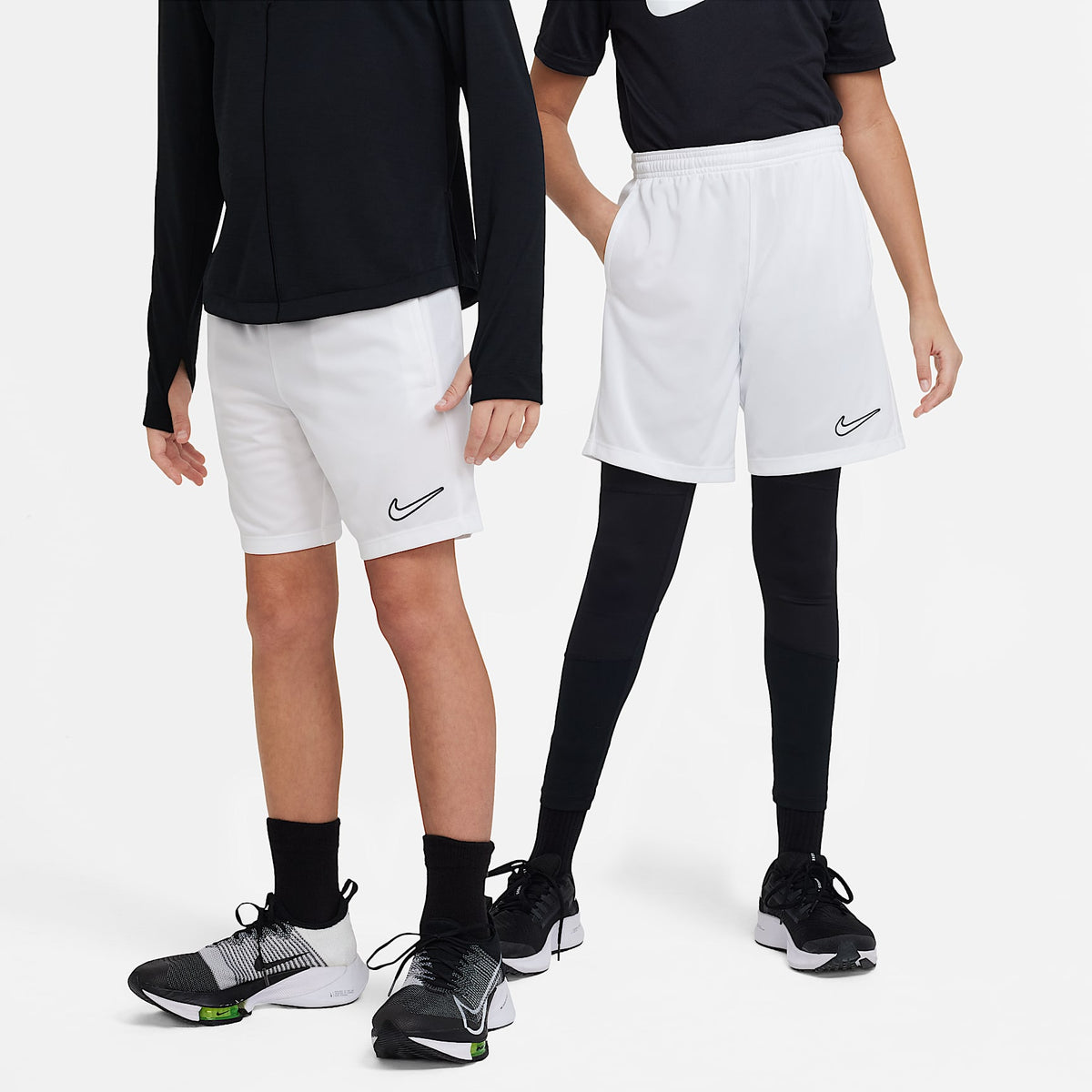 Shorts Dri-FIT para niños talla grande Nike Trophy23 – Blanco/Blanco/Negro – vista 1