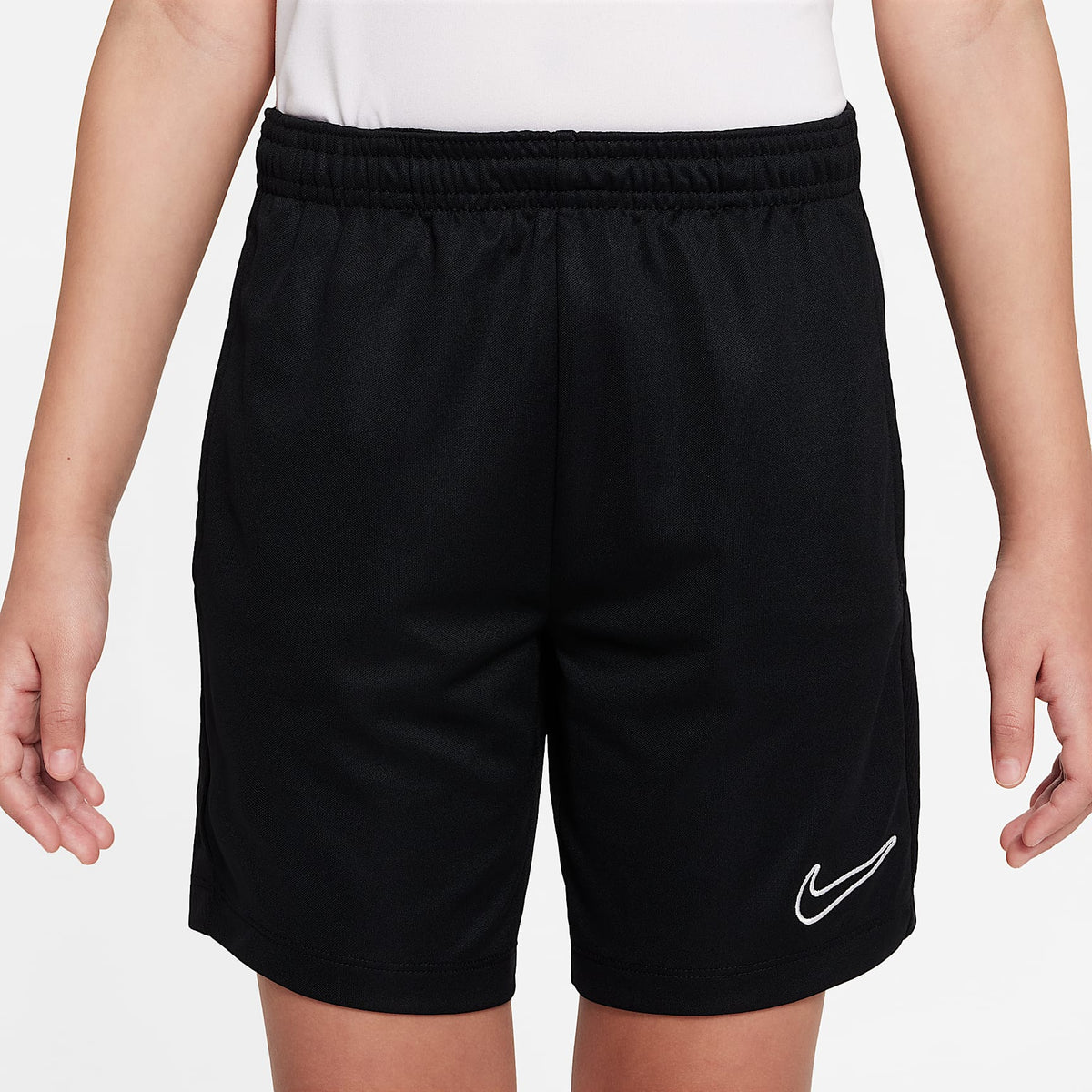 Shorts Dri-FIT para niños talla grande Nike Trophy23 – Negro/Negro/Blanco – vista 3