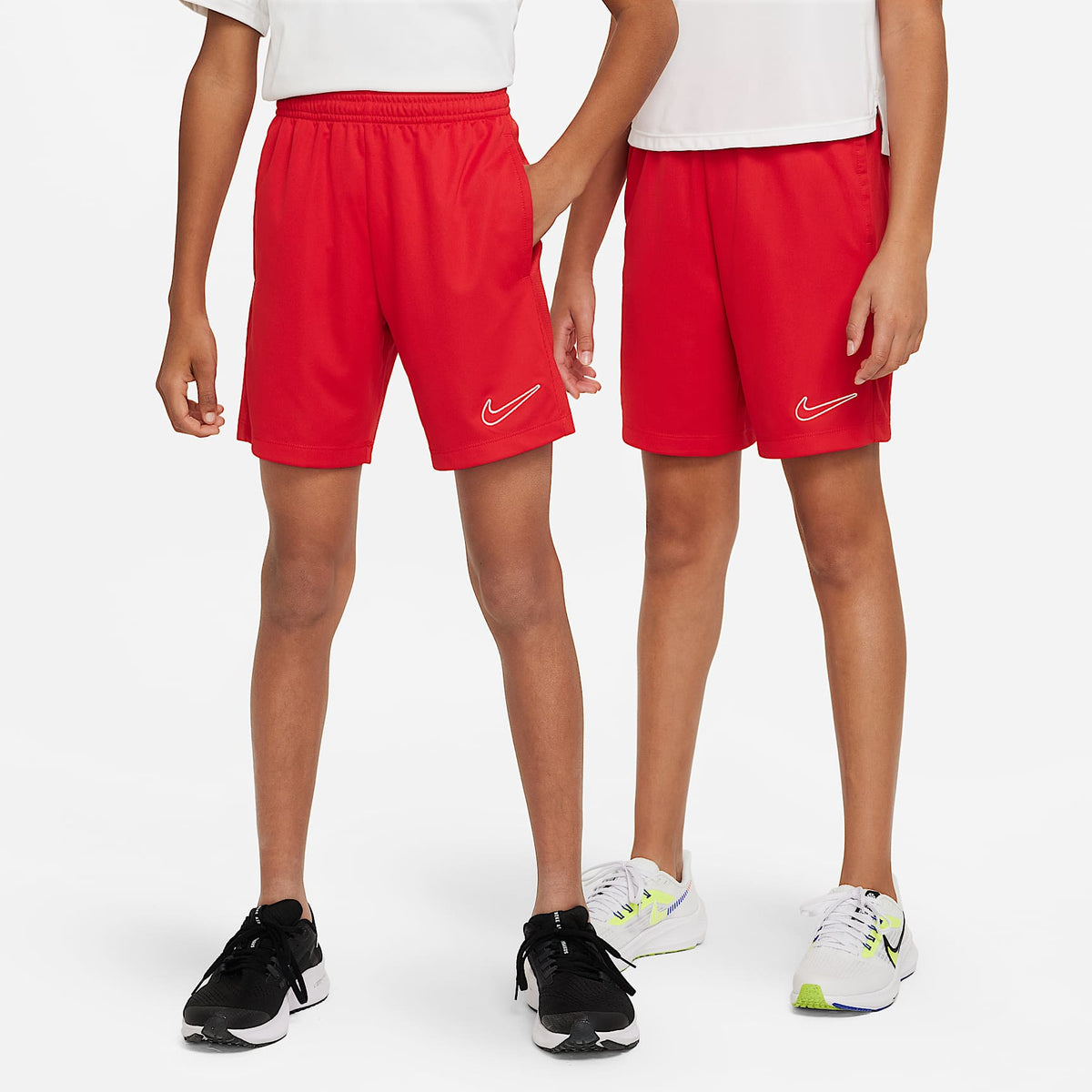 Shorts Dri-FIT para niños talla grande Nike Trophy23 – Rojo universitario/Rojo universitario/Blanco – vista 1