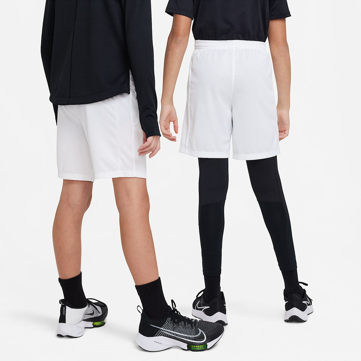 Shorts Dri-FIT para niños talla grande Nike Trophy23 – Blanco/Blanco/Negro – vista 2