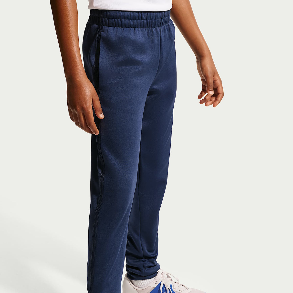 Pants de tejido Knit para niños talla grande Nike Multi – Azul marino medianoche/Negro/Blanco – vista 2