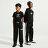 Pants de básquetbol para niño talla grande Nike – Negro/Blanco/Blanco – vista 1