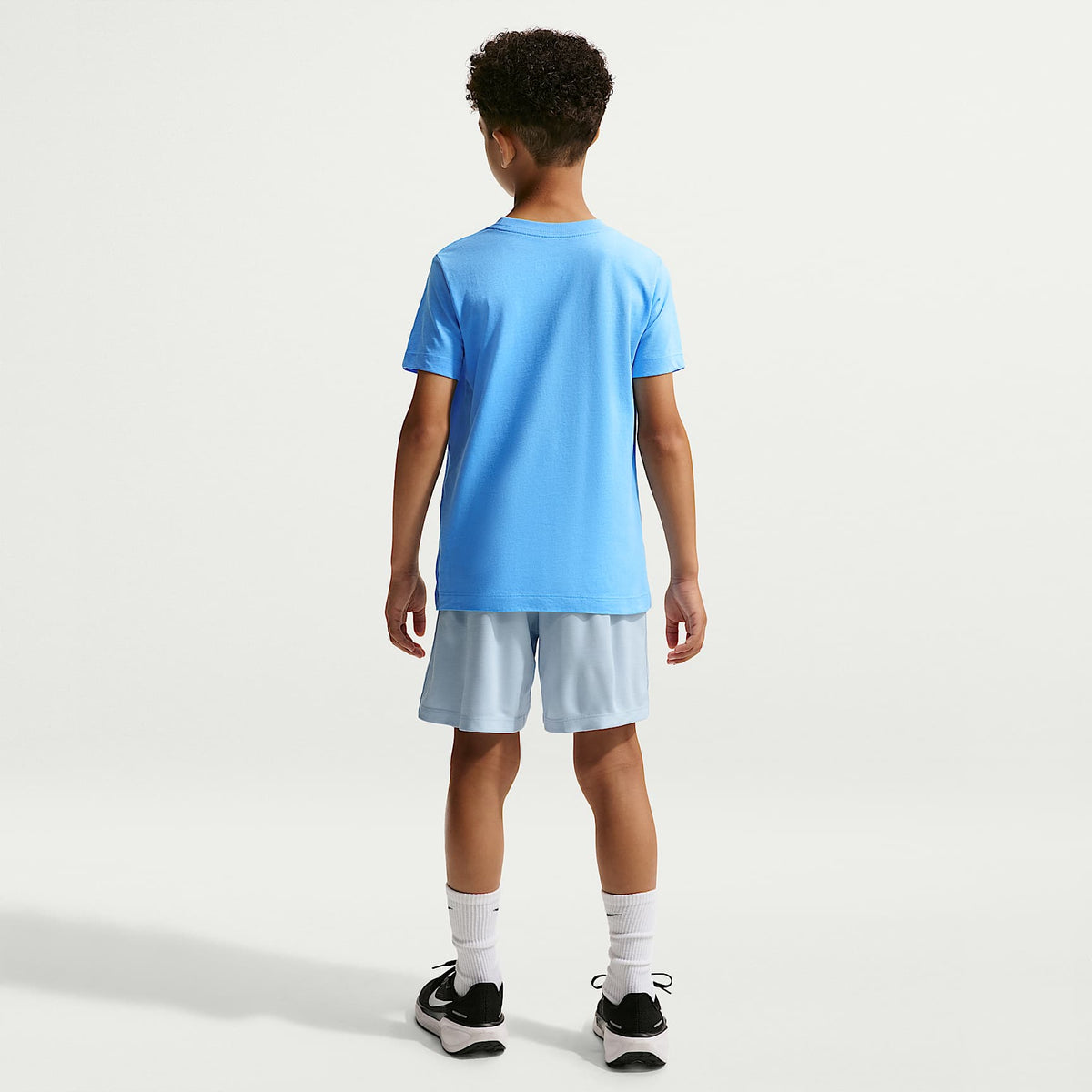 Playera de béisbol para niños talla grande Nike – Azul fútbol – vista 5
