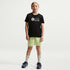Playera de béisbol para niños talla grande Nike – Negro – vista 4