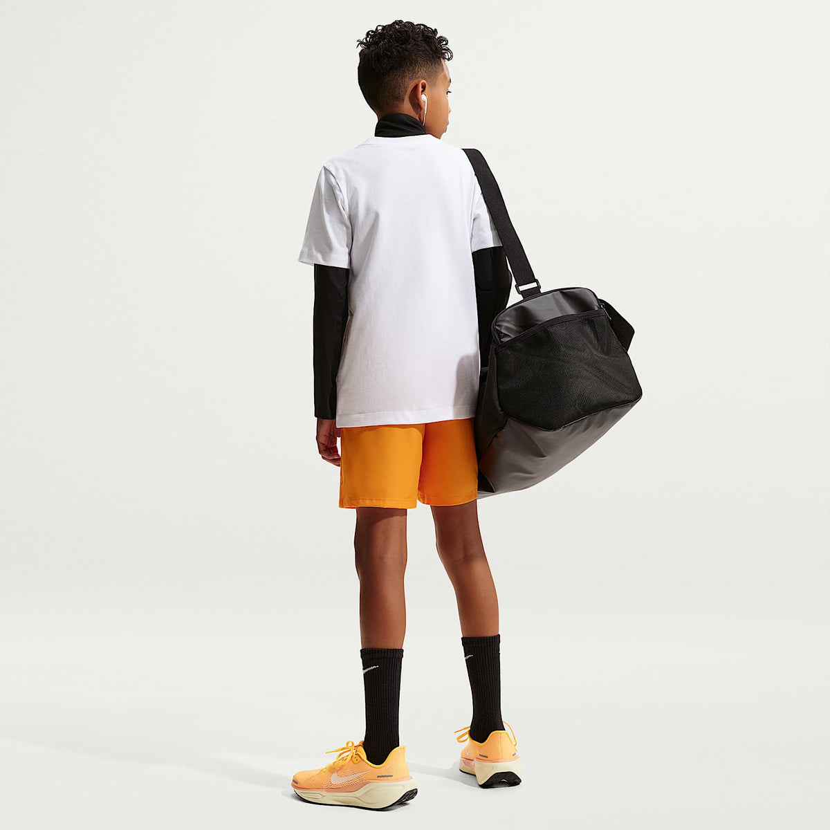 Playera de fútbol para niños talla grande Nike – Blanco – vista 5