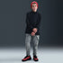 Pants cargo para niños talla grande Nike Sportswear City Utility – Gris humo/Negro – vista 1